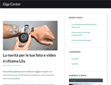 Tablet Screenshot of gigacenter.it